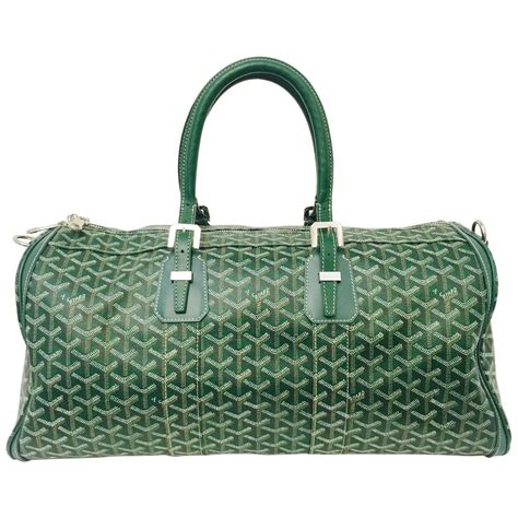 green goyard duffle|buy goyard duffle online.